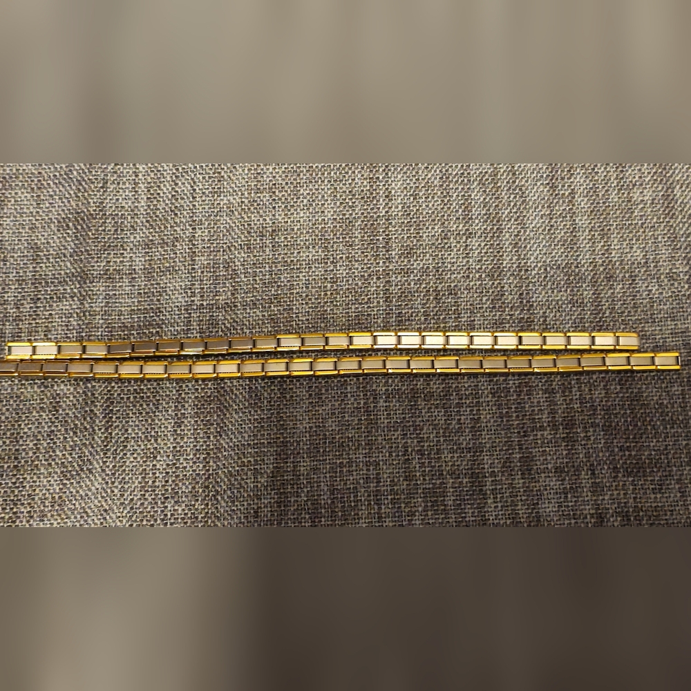 Gold-Tone Italian Charm Bracelet
